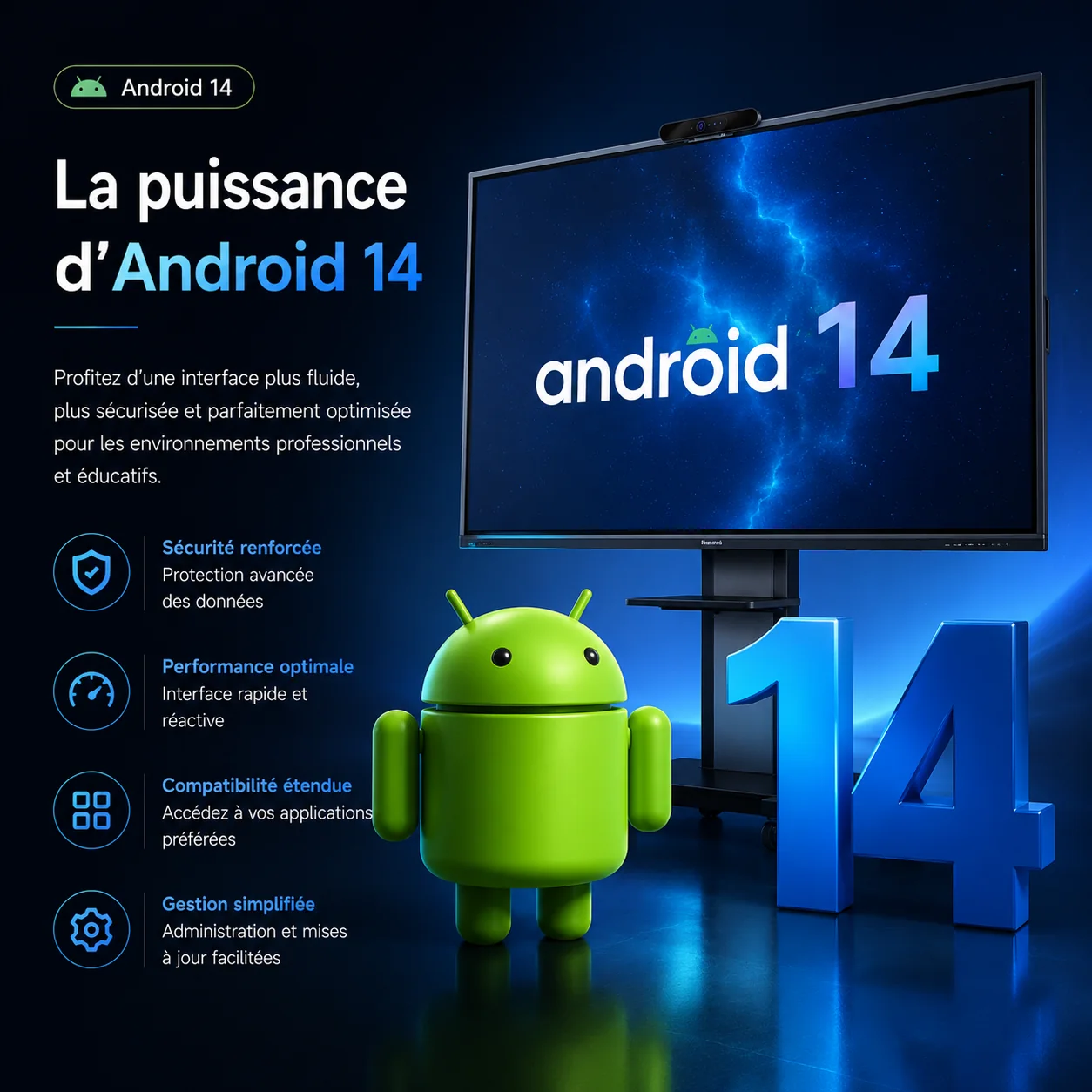 Android 14 La puissance d'Android 14