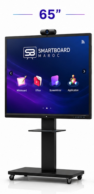 Ecran interactif 65M6APROV2 sur support mobile